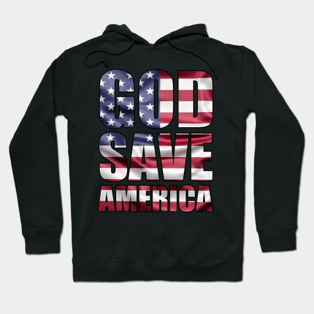 GOD SAVE AMERICA Hoodie by yphien